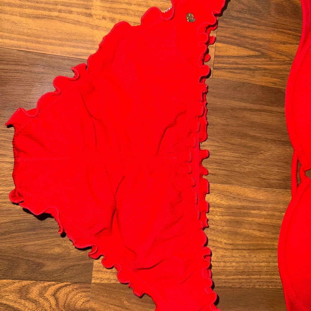Victoria's Secret Red Bikini Set - Picture 2 of 6
